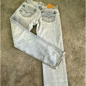 Vintage 501 Butterfly Levi’s Distressed